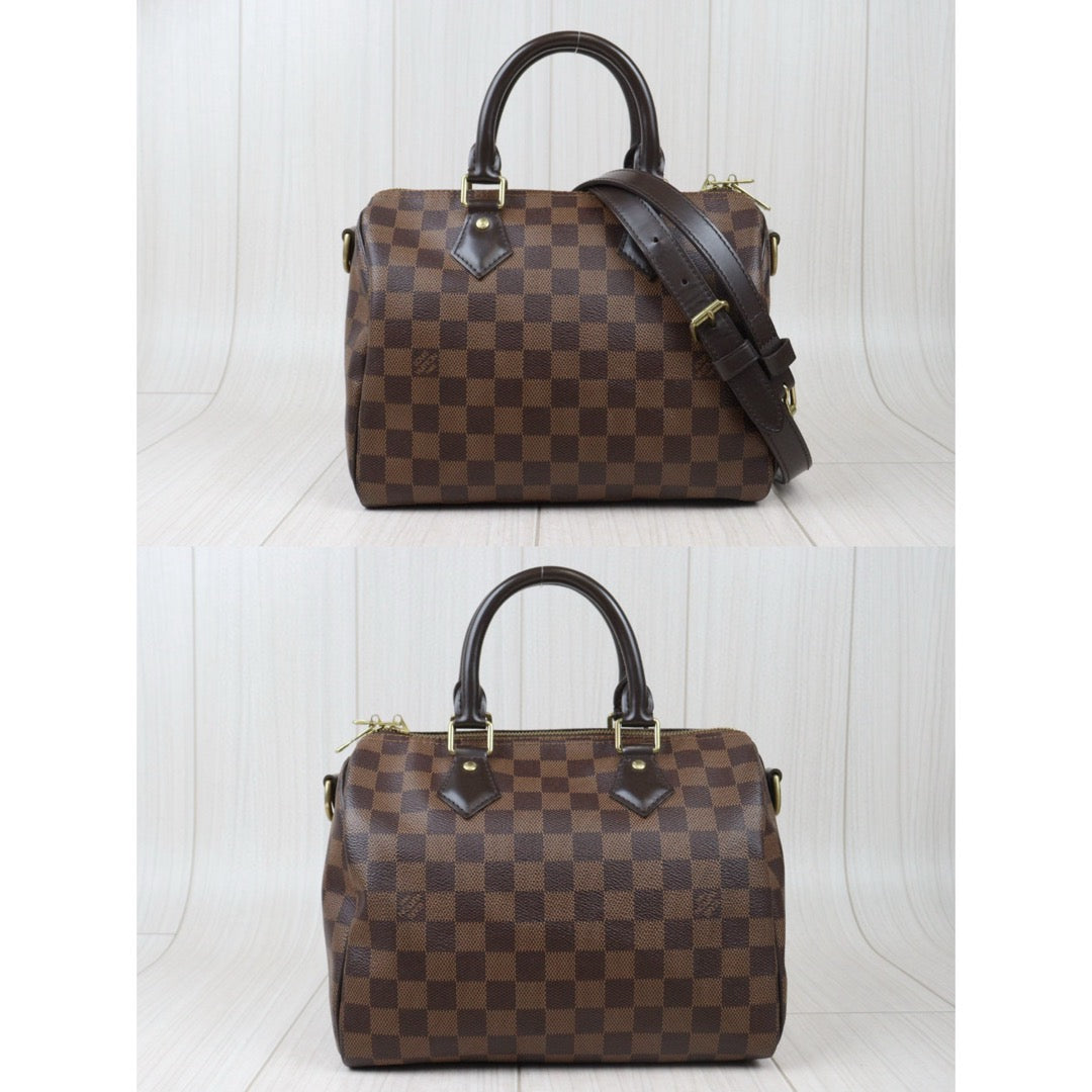 Rank A｜ LV Damier Speedy 25 Hand Bag With Shoulder Strap｜S24071430