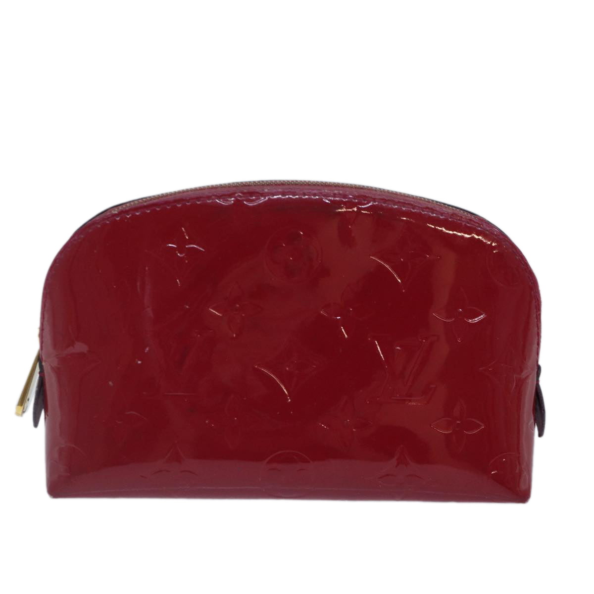 LOUIS VUITTON Monogram Vernis Pochette Cosmetic Pouch M90009 LV Auth 86031