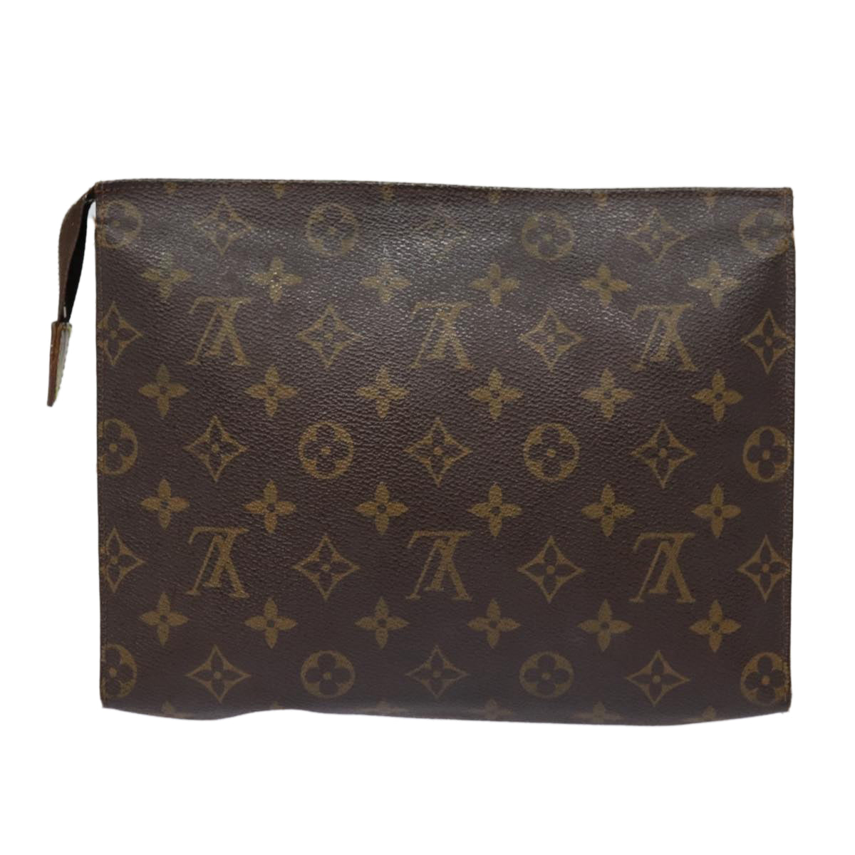 LOUIS VUITTON Monogram Poche Toilette 26 Pouch M47542 LV Auth 86681