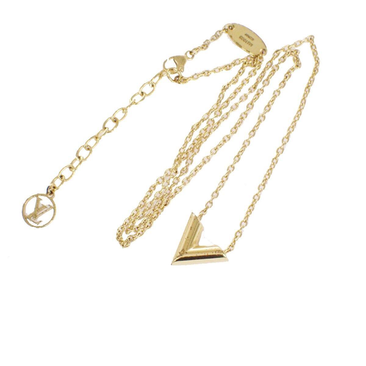 LOUIS VUITTON Essential V Necklace