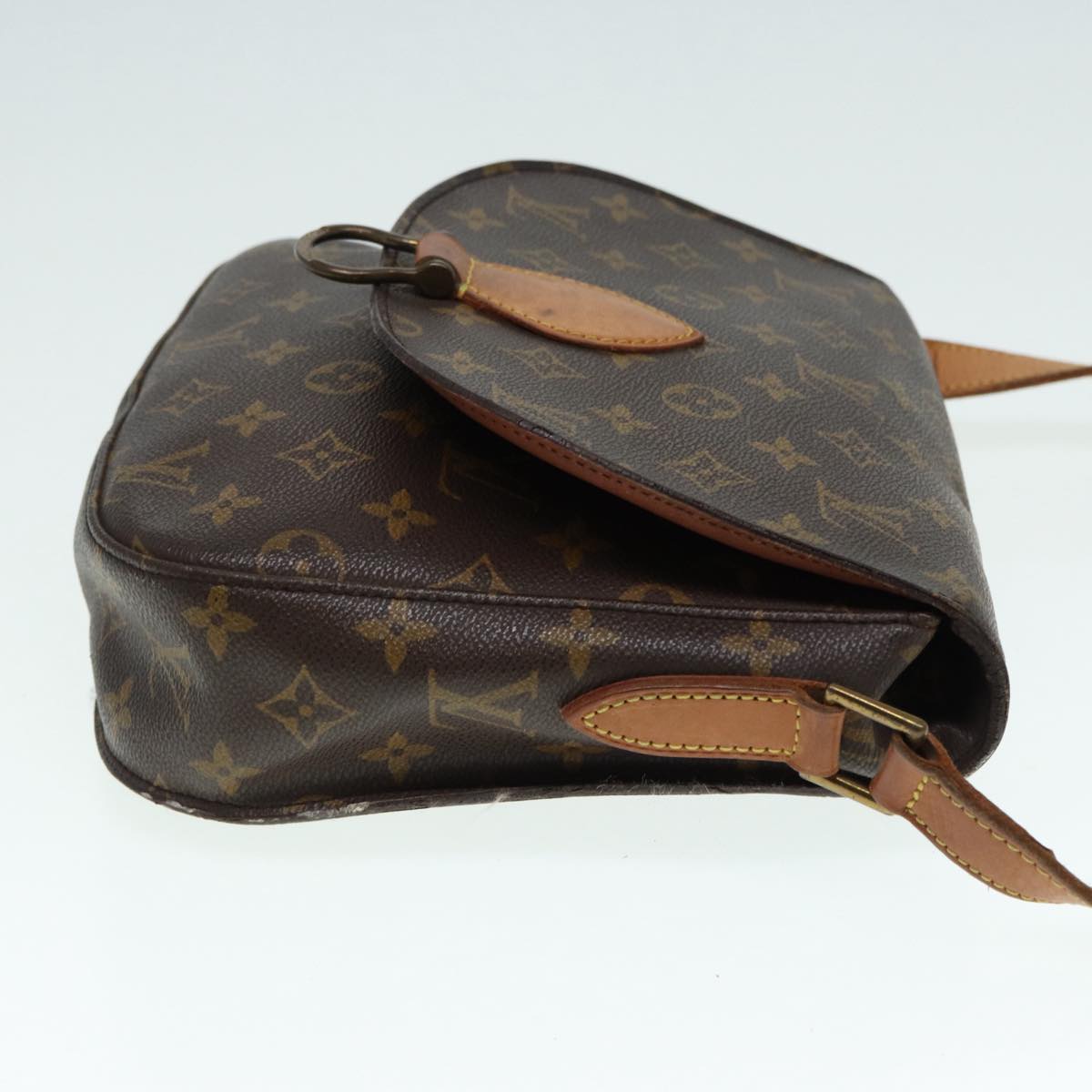 LOUIS VUITTON Monogram Saint Cloud GM Shoulder Bag M51242 LV Auth 86975