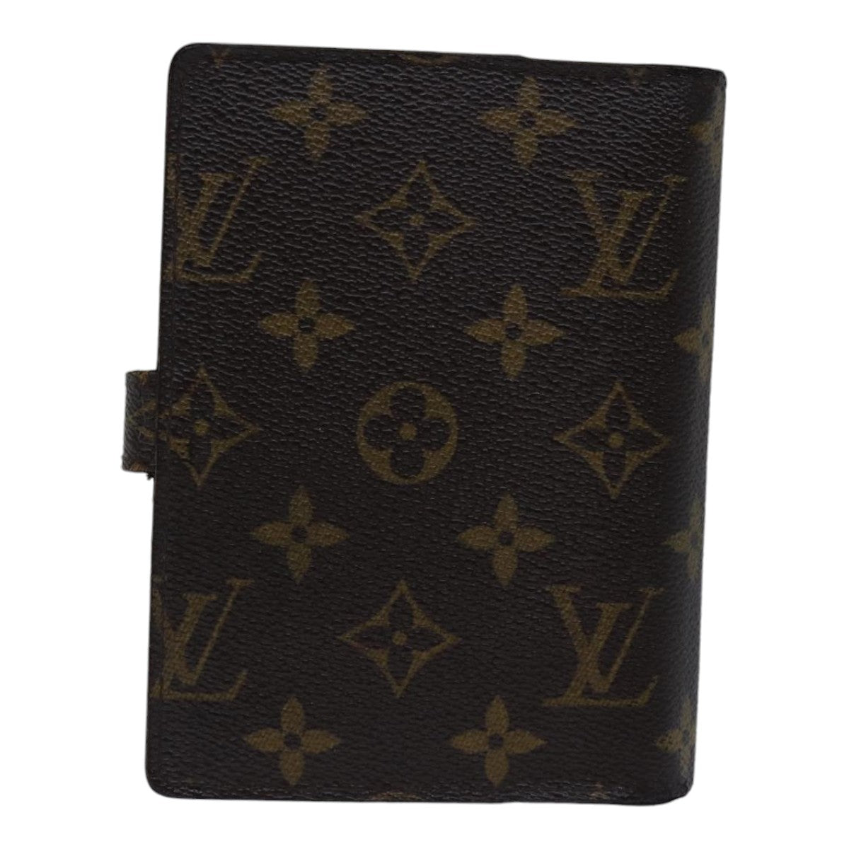 LOUIS VUITTON Monogram Agenda Partonaire PM Day Planner Cover R21029 Auth 86996