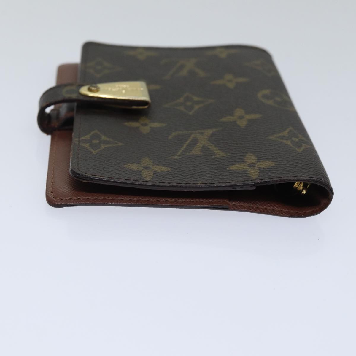 LOUIS VUITTON Monogram Agenda Partonaire PM Day Planner Cover R21029 Auth 86996