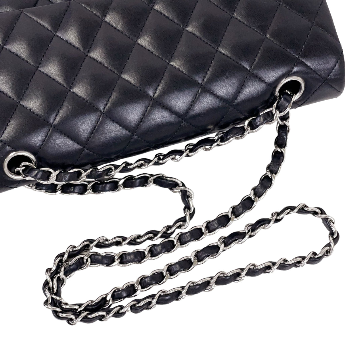 Classic Flap Medium Lambskin Black SHW