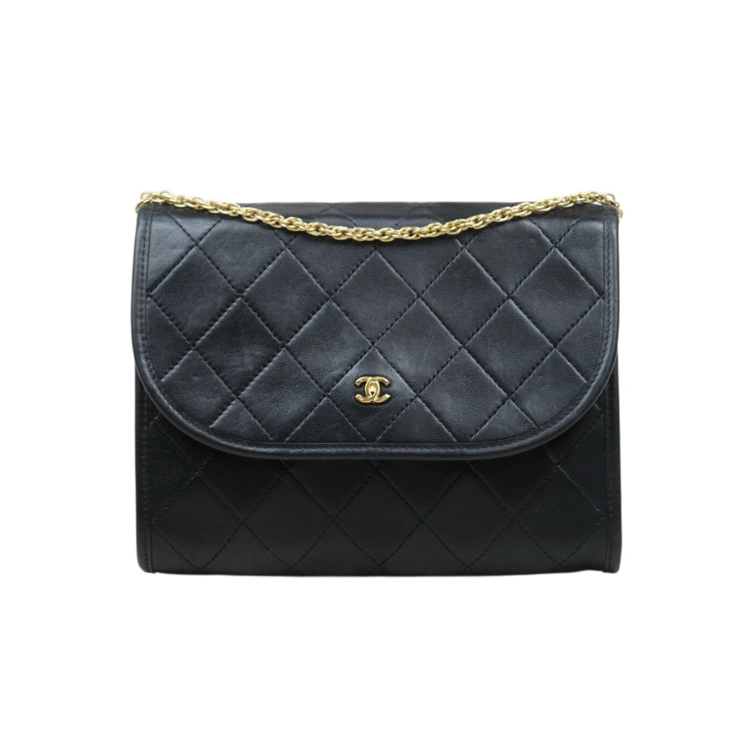 Good ( Rank AB)｜ CHANEL Mini Coco Mark Matrasse Lambskin Chain Shoulder Bag ｜25052901