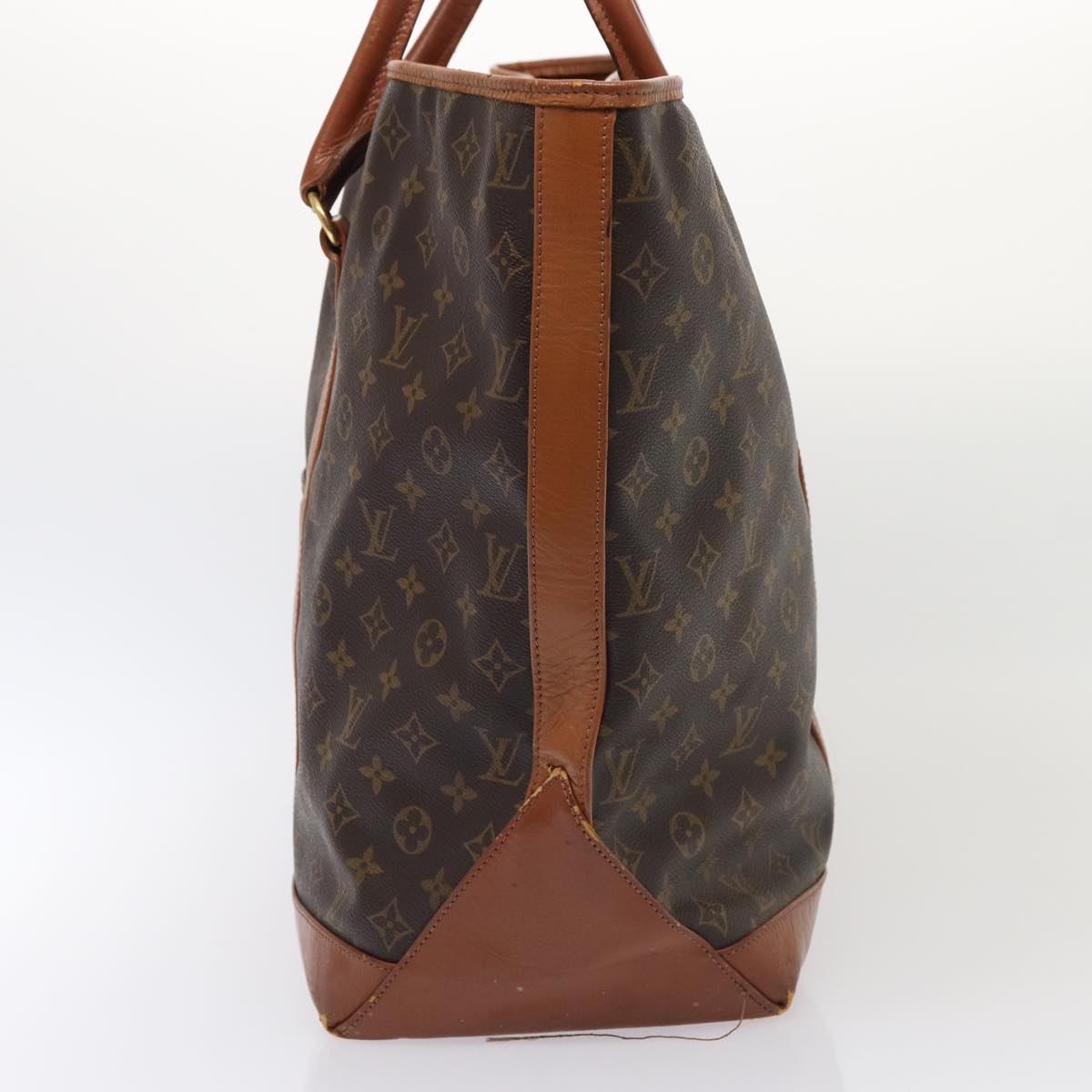 LOUIS VUITTON Monogram Sac Weekend GM Tote Bag M42420 LV Auth 87574