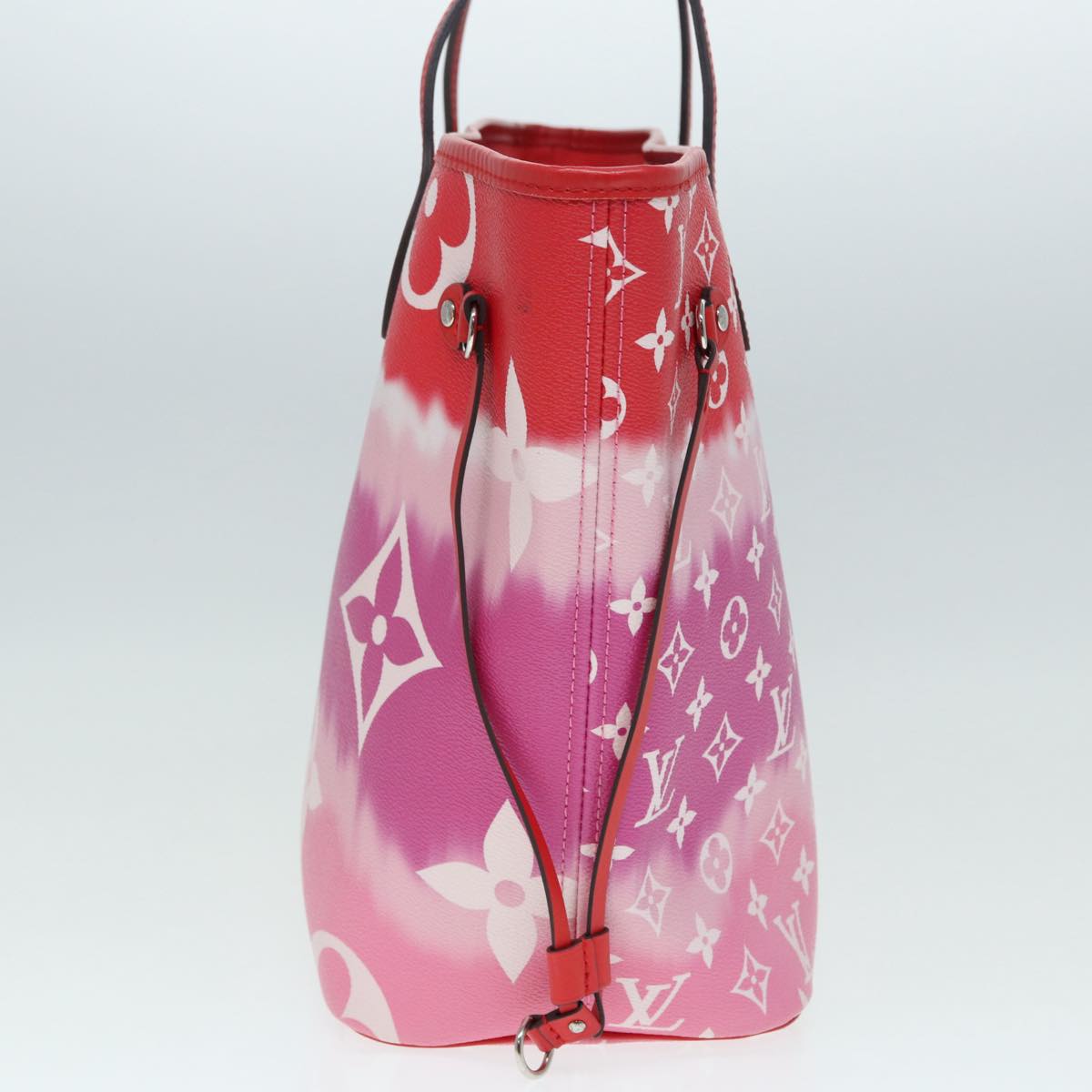 LOUIS VUITTON Monogram Escal Neverfull MM Tote Bag Red M45127 LV Auth 87610A