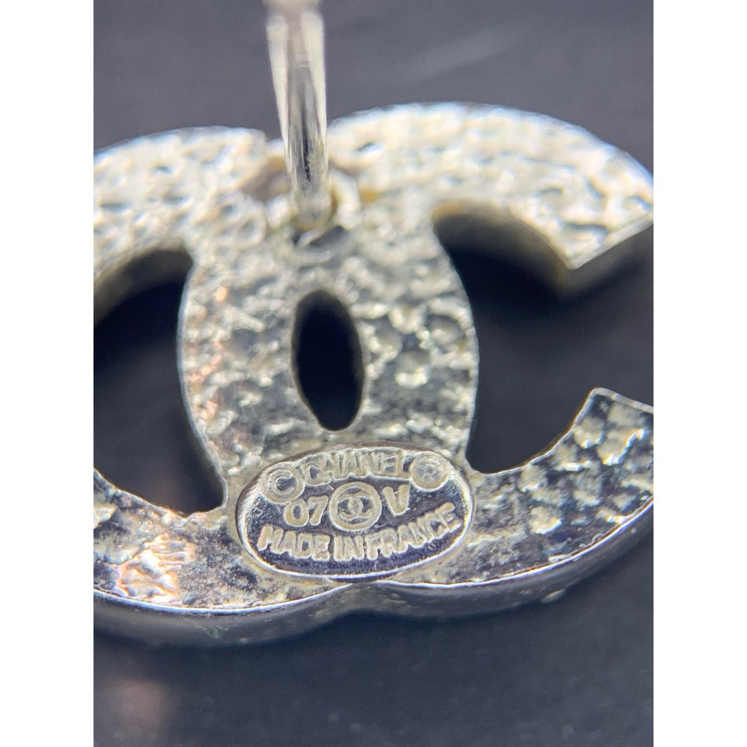 Very Good ( Rank A)｜ CHANEL Coco Mark Rhinestone Earrings｜V25061204