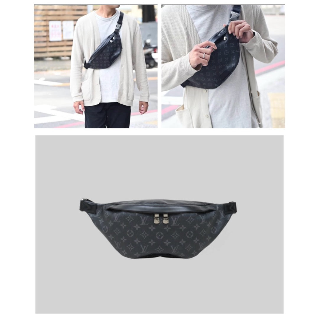 Very Good ( Rank A)｜ LV  Monogram Discovery Body Bag Waist Bag Black｜25020703