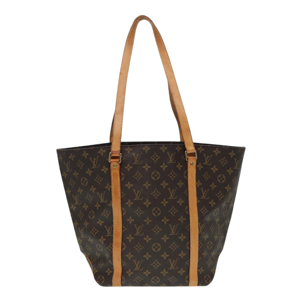 LOUIS VUITTON Monogram Sac Shopping Tote Bag M51108 LV Auth 87838