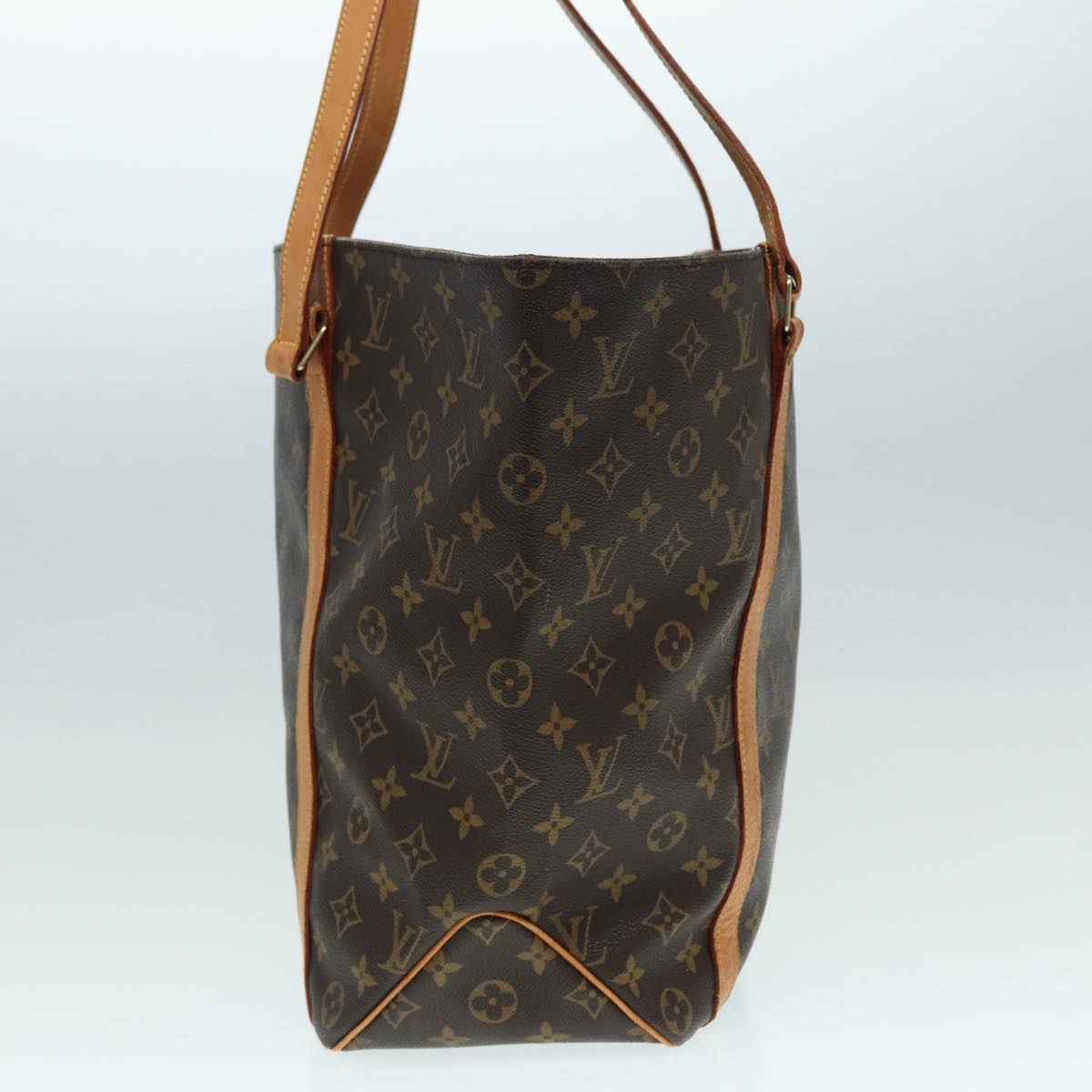LOUIS VUITTON Monogram Sac Shopping Tote Bag M51108 LV Auth 87838