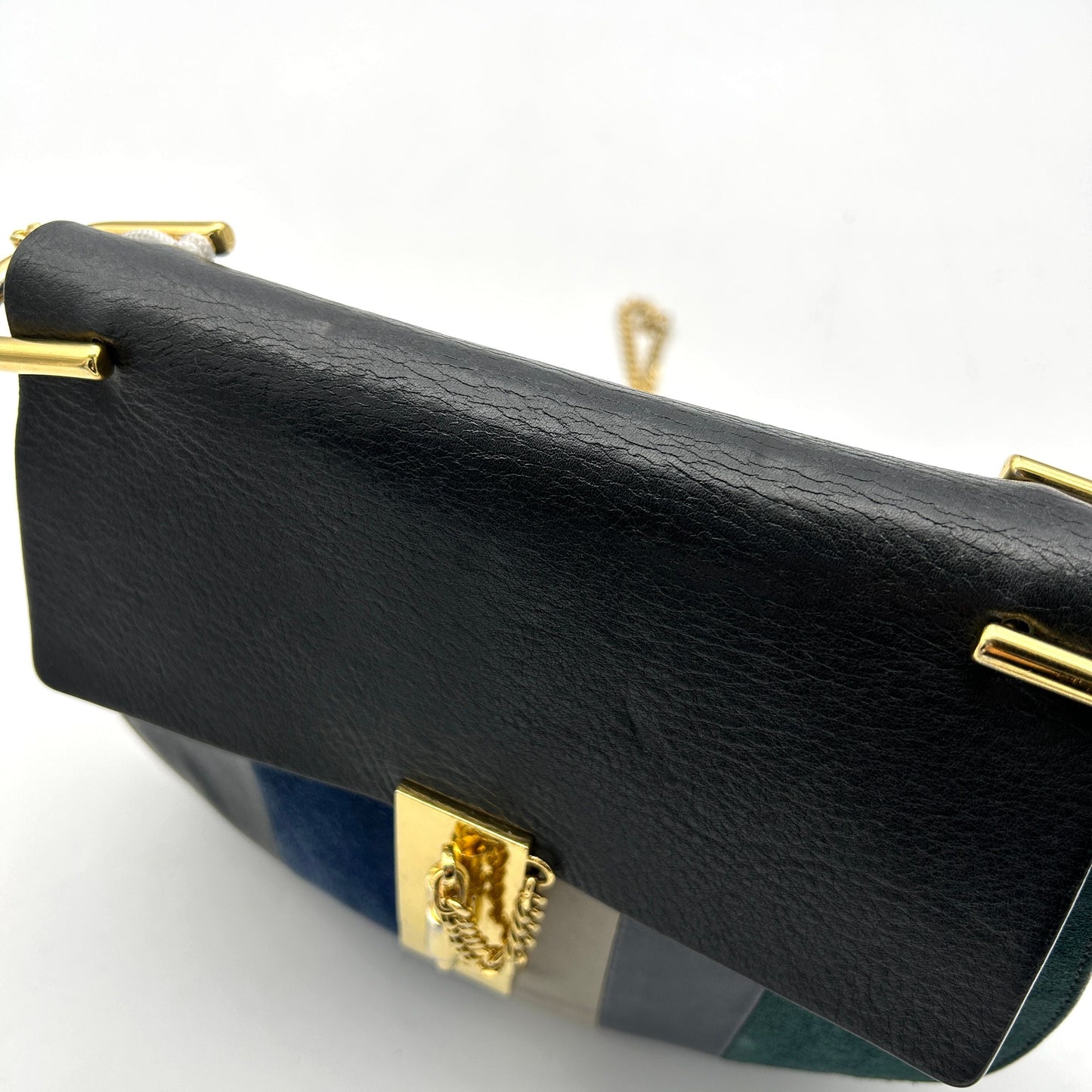 Chloé Striped Drew Bag - Black Crossbody Bags, Handbags LA15186