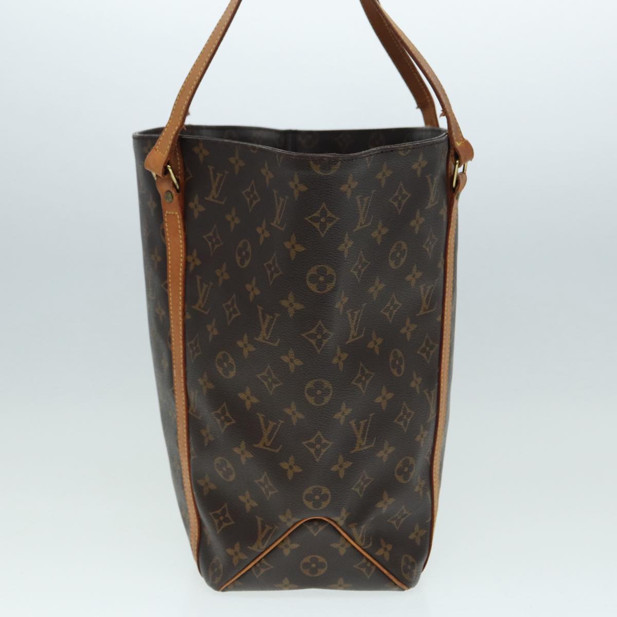 LOUIS VUITTON Monogram Sac Shopping Tote Bag M51108 LV Auth 87984