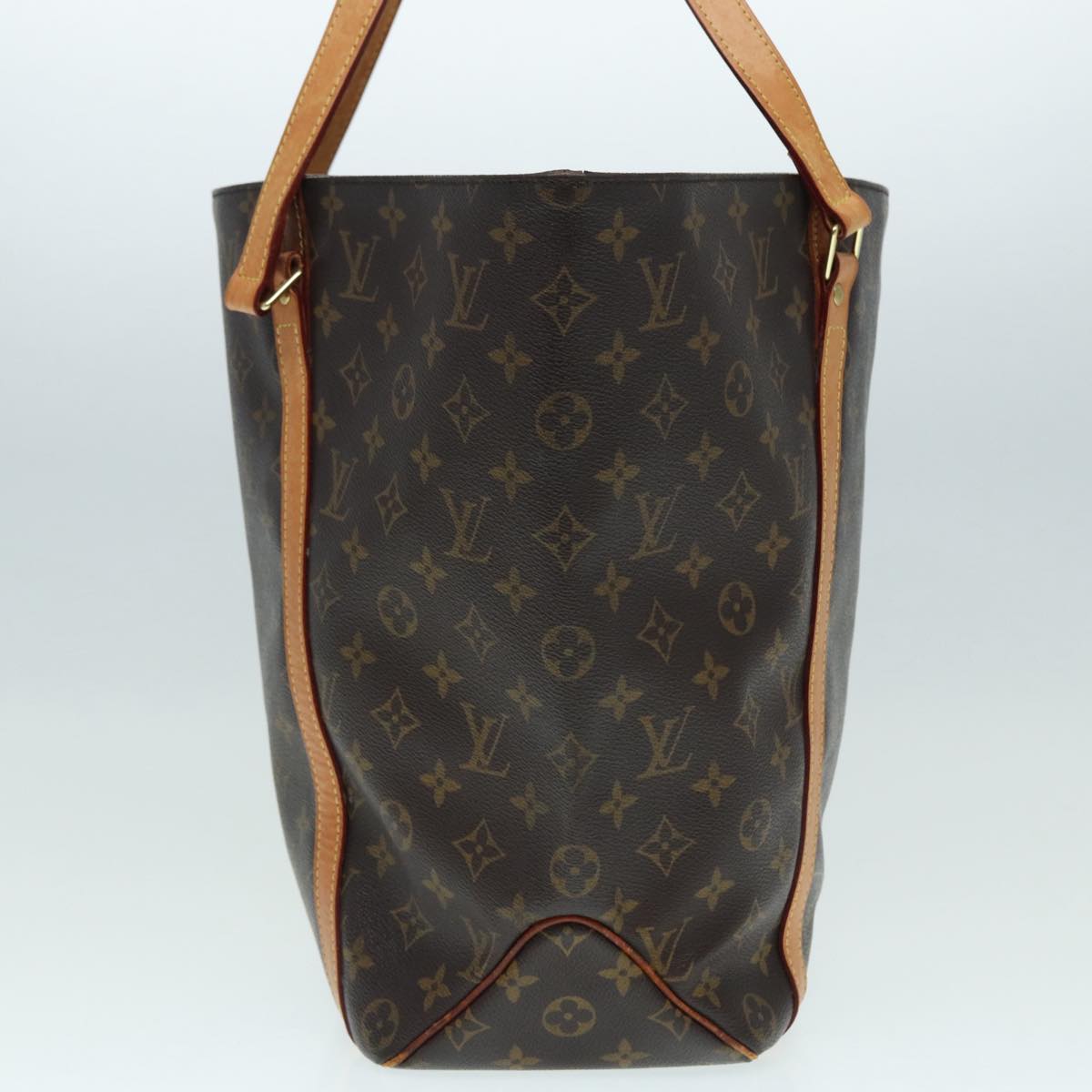 LOUIS VUITTON Monogram Sac Shopping Tote Bag M51108 LV Auth 87985