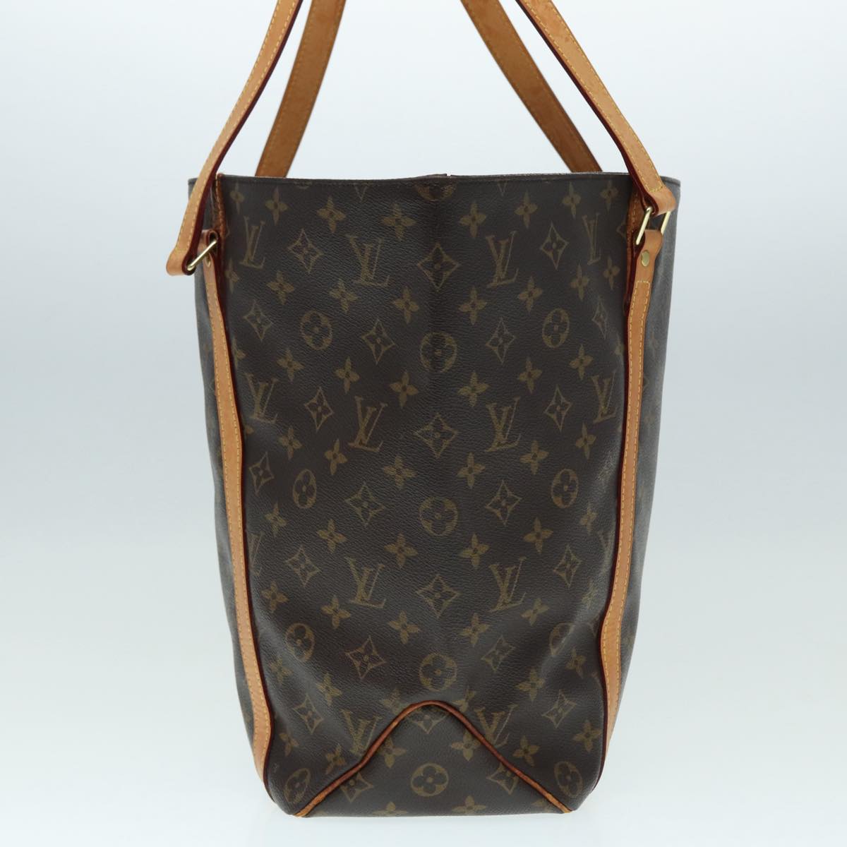 LOUIS VUITTON Monogram Sac Shopping Tote Bag M51108 LV Auth 87985