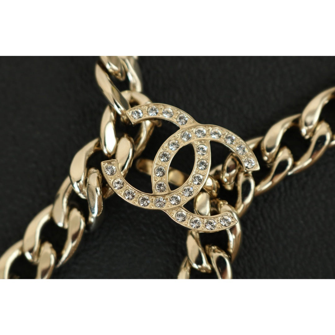 Excellent（Rank SA）｜ CHANEL Coco Markar  Rhinestone Lipstick With Perfume bottle  Necklace｜X25012307