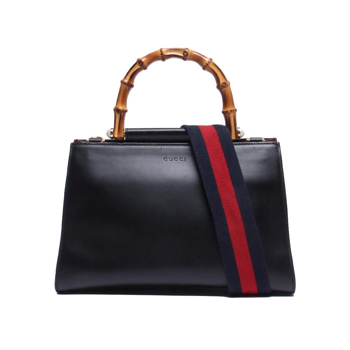 Gucci Mini Nymphaea Top Handle Bag - Black Handle Bags, Handbags ITEVLLPSW