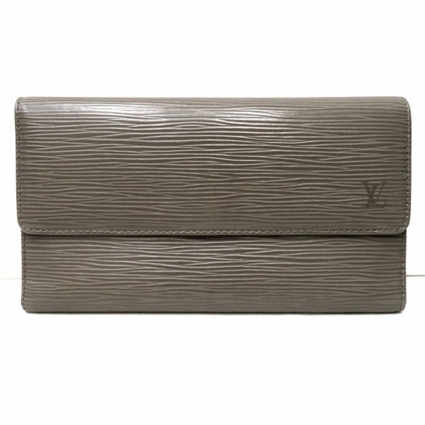 Louis Vuitton Epi  Epi Leather Long Wallet (Bi-Fold)