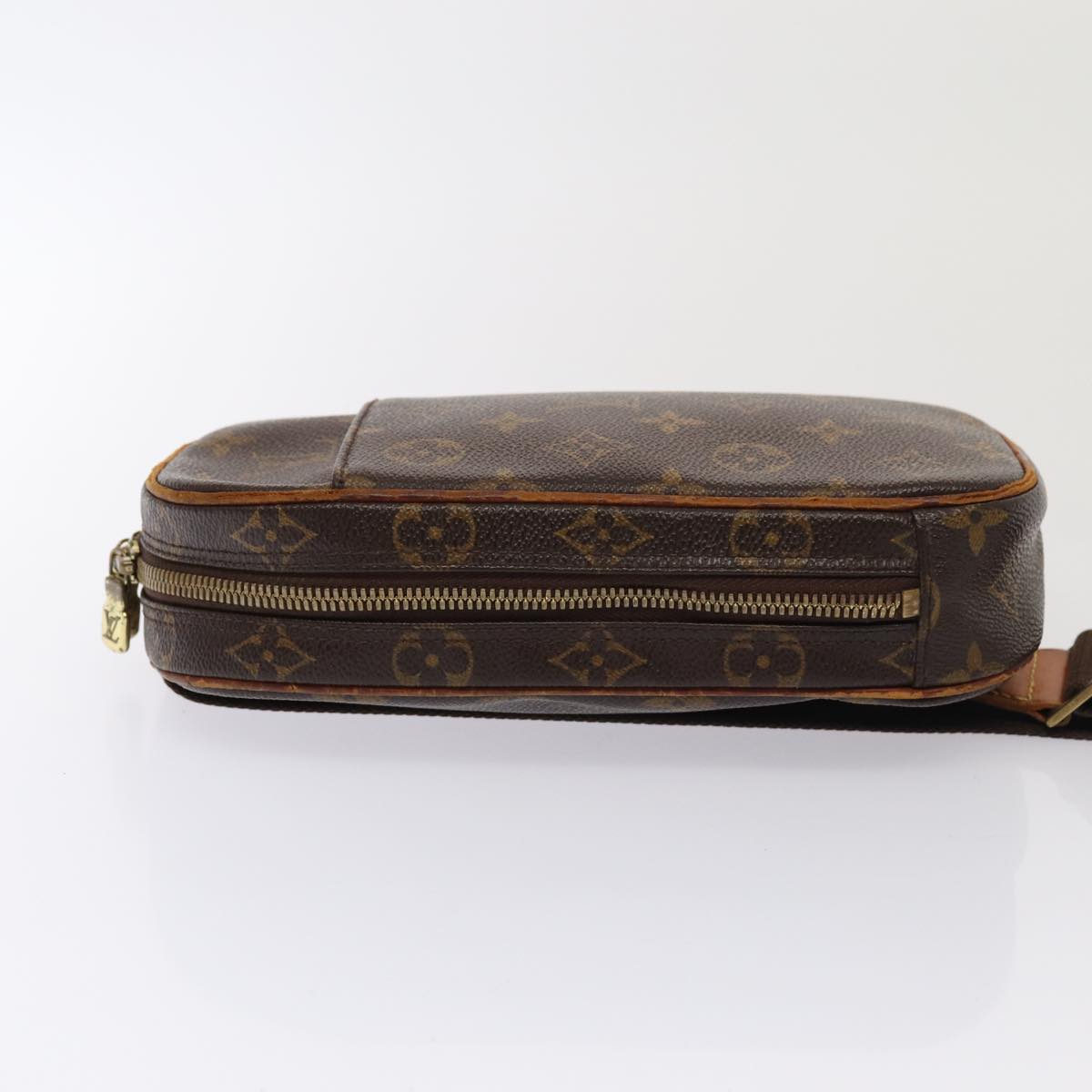 LOUIS VUITTON Monogram Pochette Gange Shoulder Bag M51870 LV Auth 88005