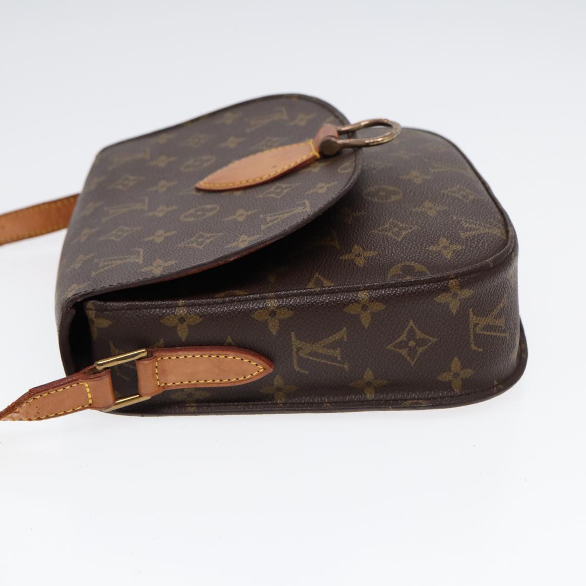 LOUIS VUITTON Monogram Saint Cloud GM Shoulder Bag M51242 LV Auth 88023