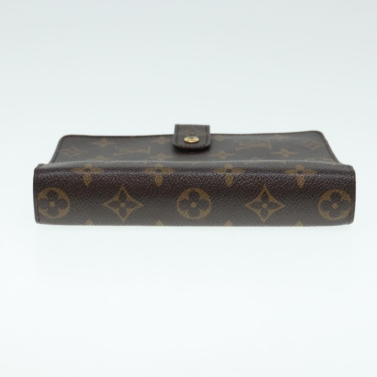 LOUIS VUITTON Monogram Agenda MM Day Planner Cover R20105 LV Auth 88034