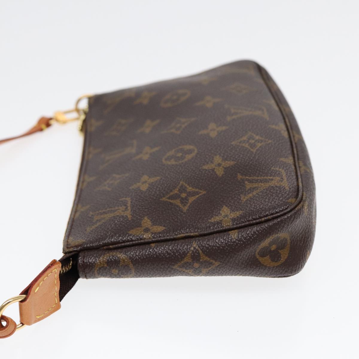 LOUIS VUITTON Monogram Pochette Accessoires Pouch M51980 LV Auth 88045