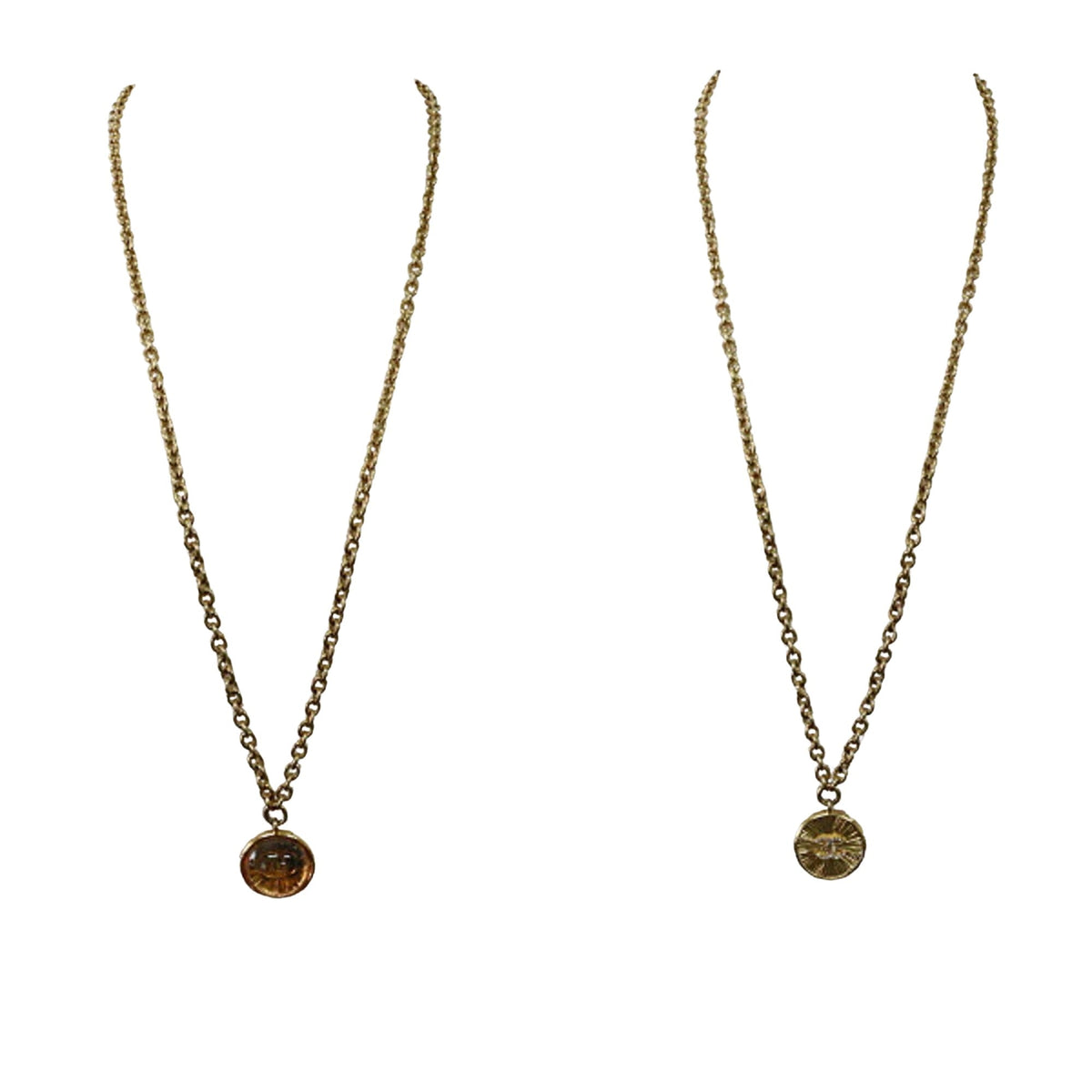 Top Quality Chanel Coco Mark Necklace