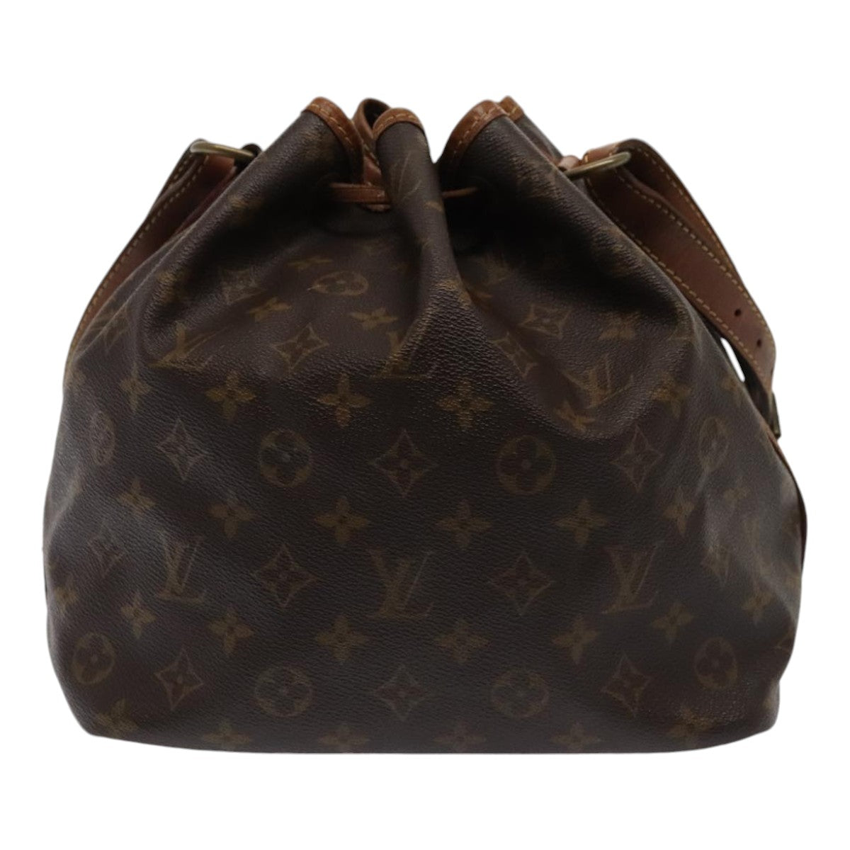 LOUIS VUITTON Monogram Petit Noe Shoulder Bag M42226 LV Auth 88351