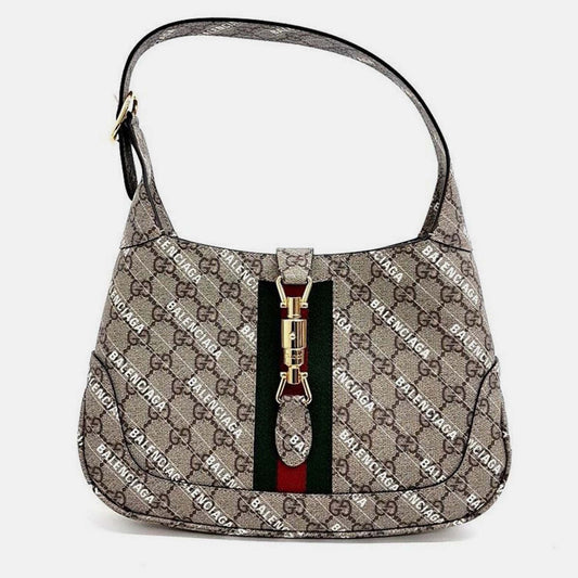 Gucci x Luxury Balenciaga  Hacker Project Jackie 1961 Small Hobo Bag