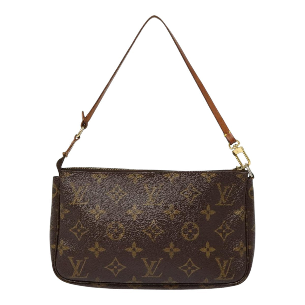 LOUIS VUITTON Monogram Pochette Accessoires Pouch M51980 LV Auth 88486