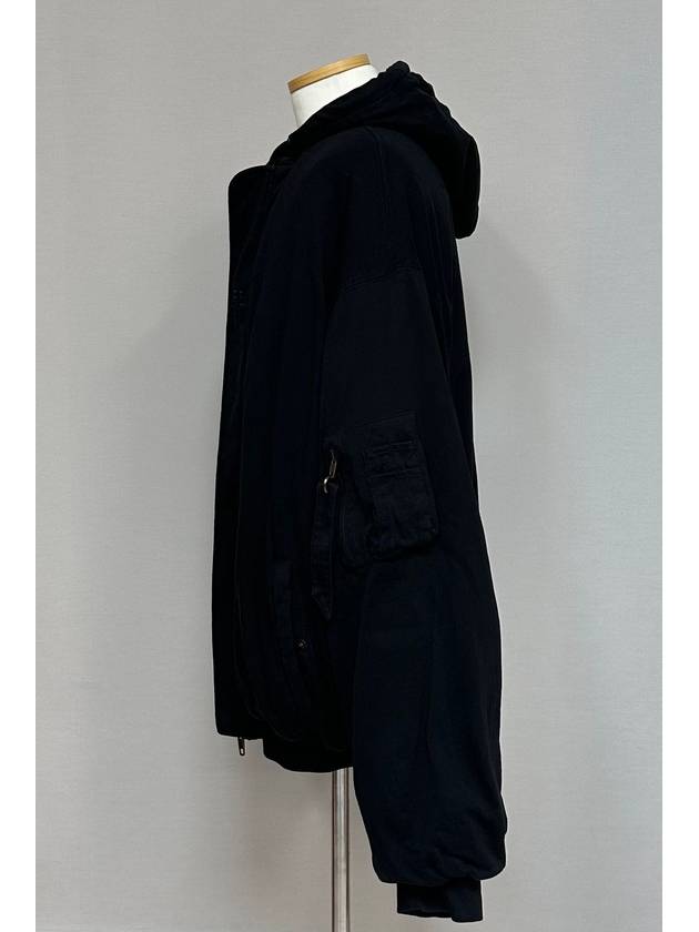 Luxury Balenciaga  padded bomber hoodie 110