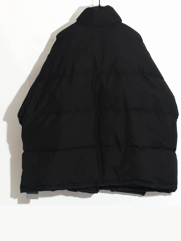 Luxury Balenciaga  Men's Boxy Puffer Padding Black