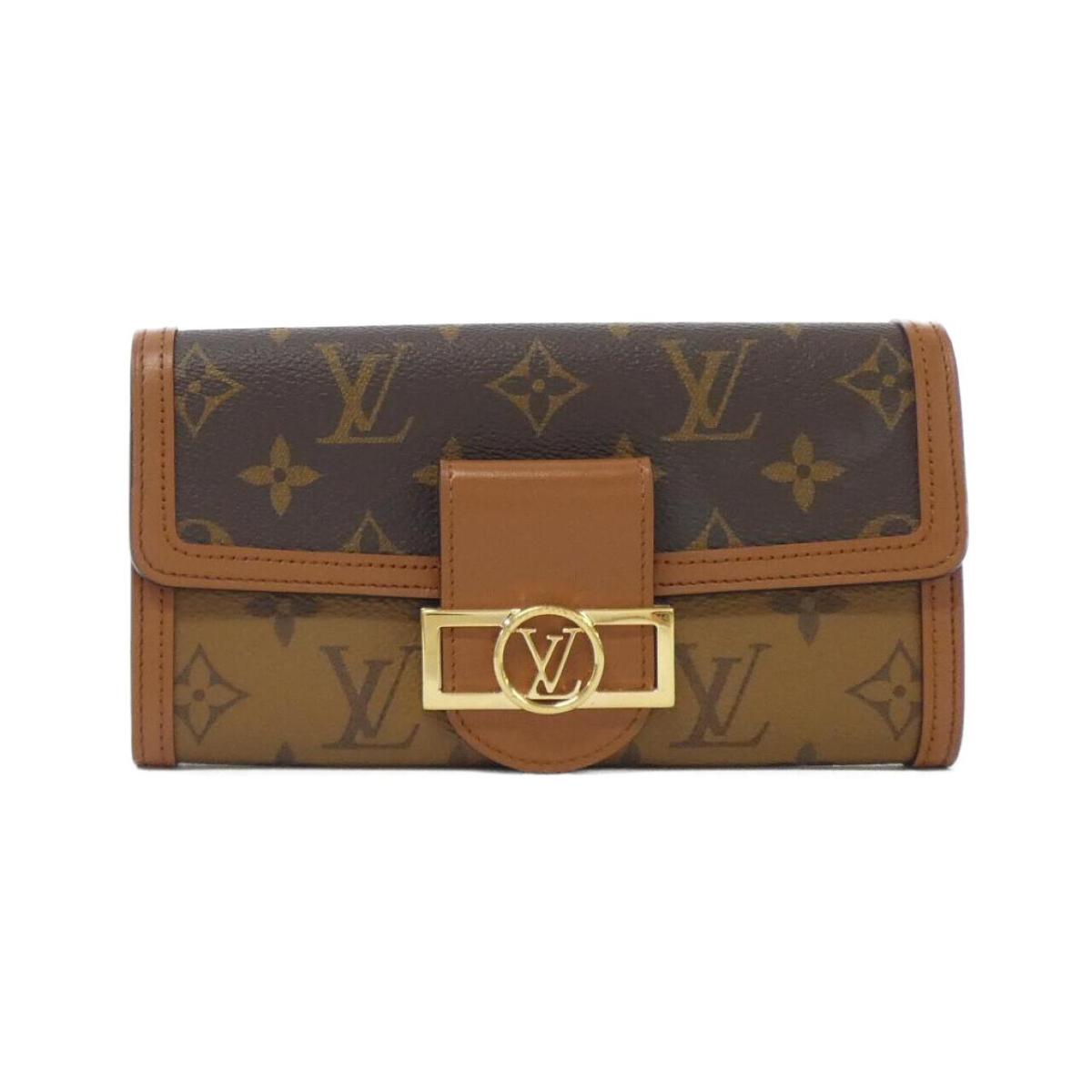 Louis Vuitton Monogram Reversee Portefolio Sarah Dolphin M46645 Wallet