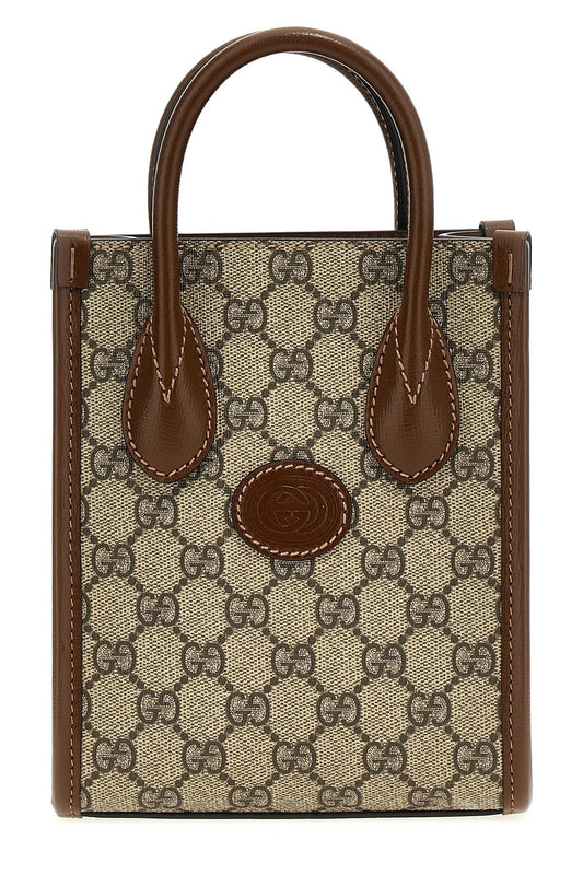 Gucci Men 'Gg' Mini Shopping Bag