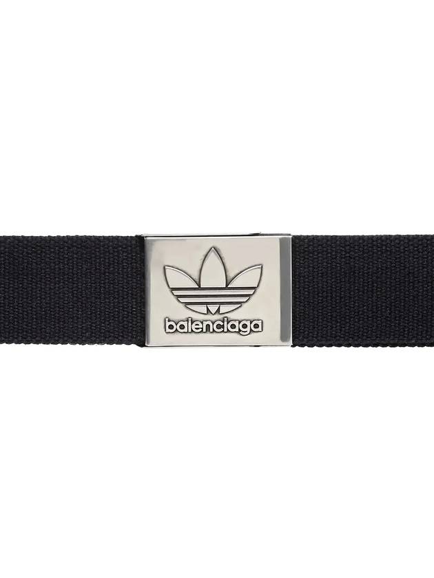 Luxury Balenciaga  Skater Belt Black