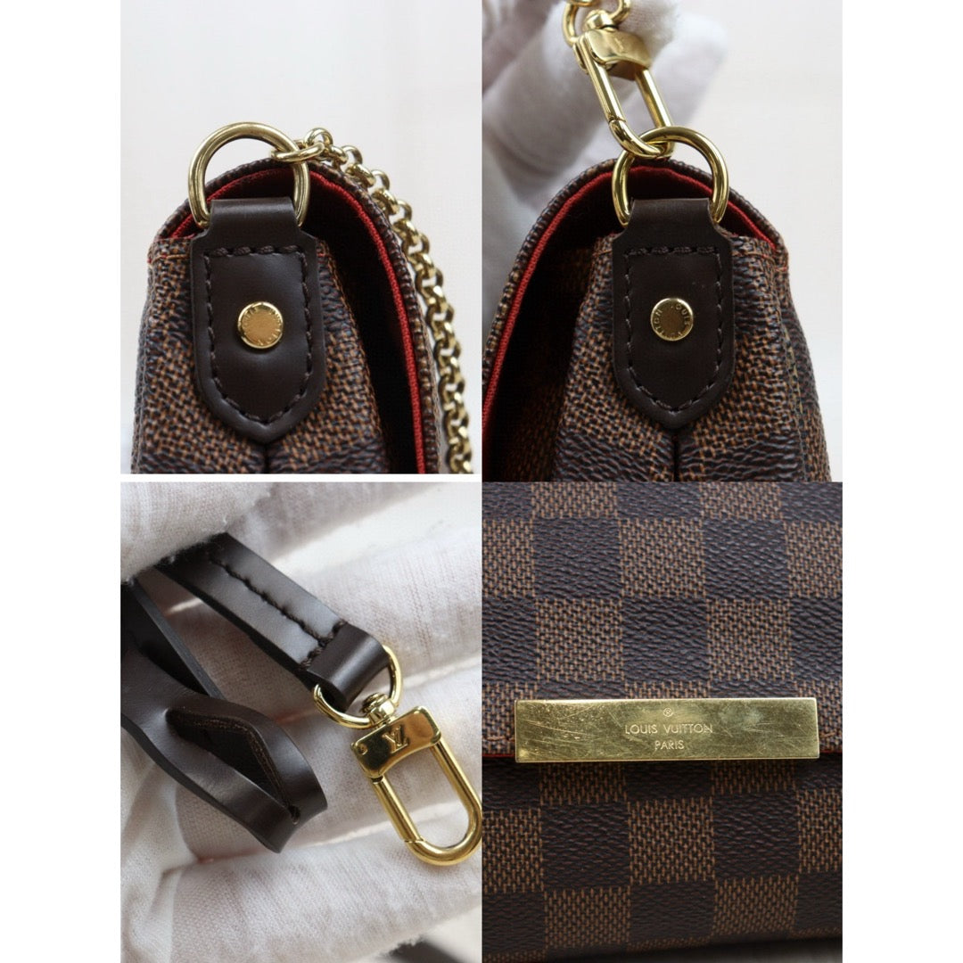 Very Good ( Rank A) ｜ LV Damier Favorite MM Shoulder Bag｜S25051109