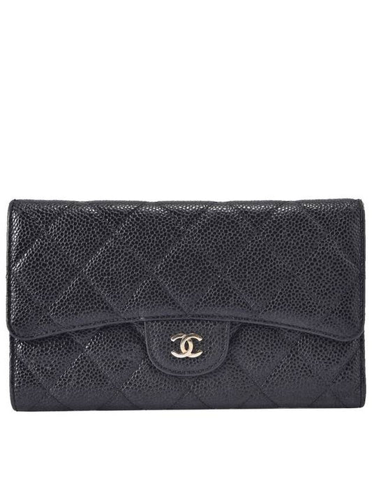 Women s Classic Caviar Long Wallet CD5213 Chanel