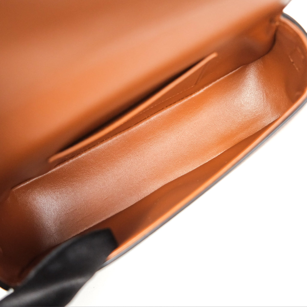 Celine Clutch on Strap Tabou Tan Calfskin