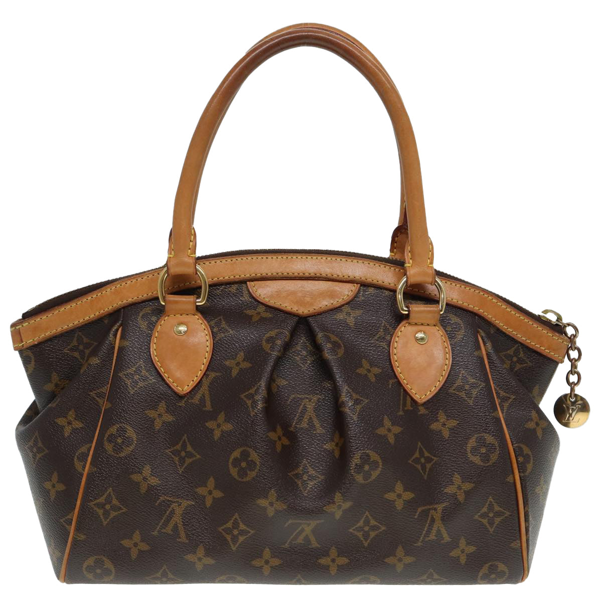 LOUIS VUITTON Monogram Tivori PM Hand Bag M40143 LV Auth 89118