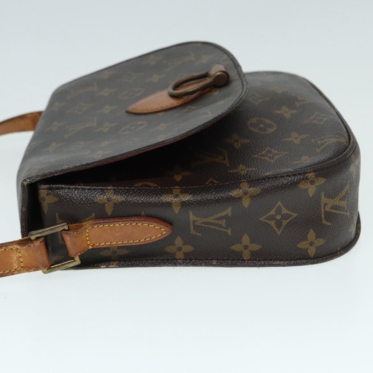 LOUIS VUITTON Monogram Saint Cloud GM Shoulder Bag M51242 LV Auth 89298