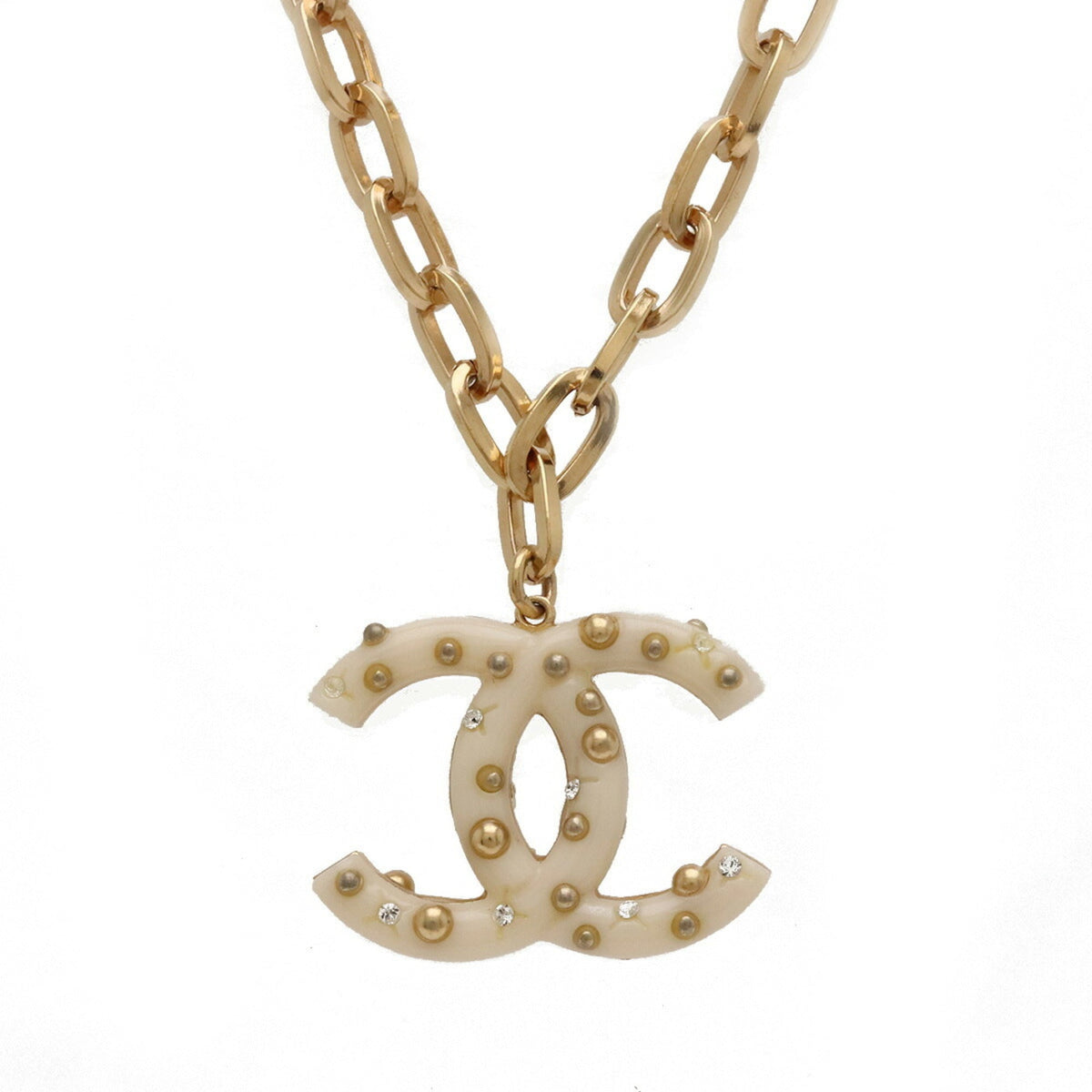 Top Quality Chanel Logo CC Necklace