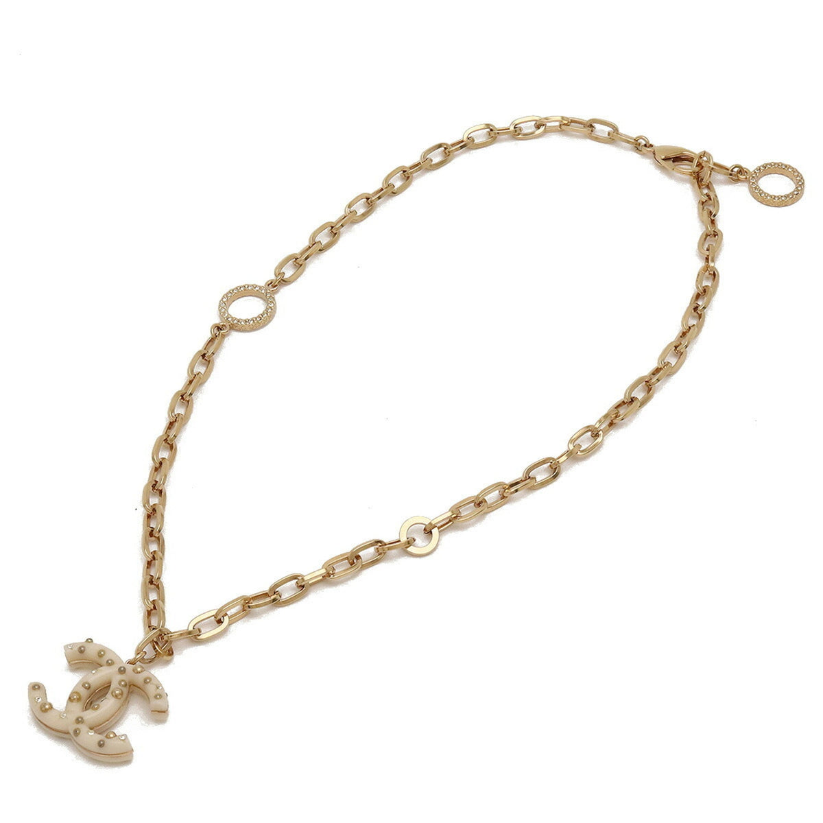 Top Quality Chanel Logo CC Necklace