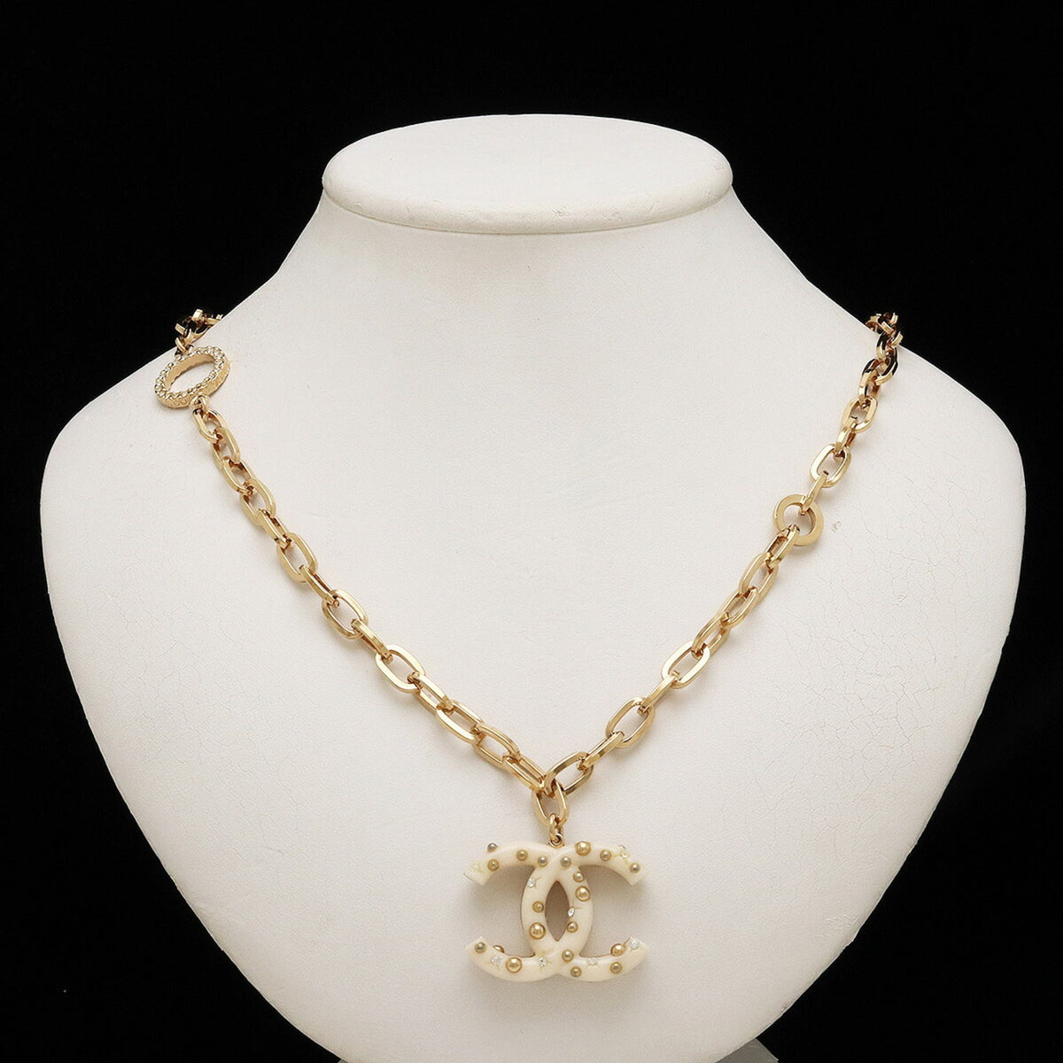 Top Quality Chanel Logo CC Necklace