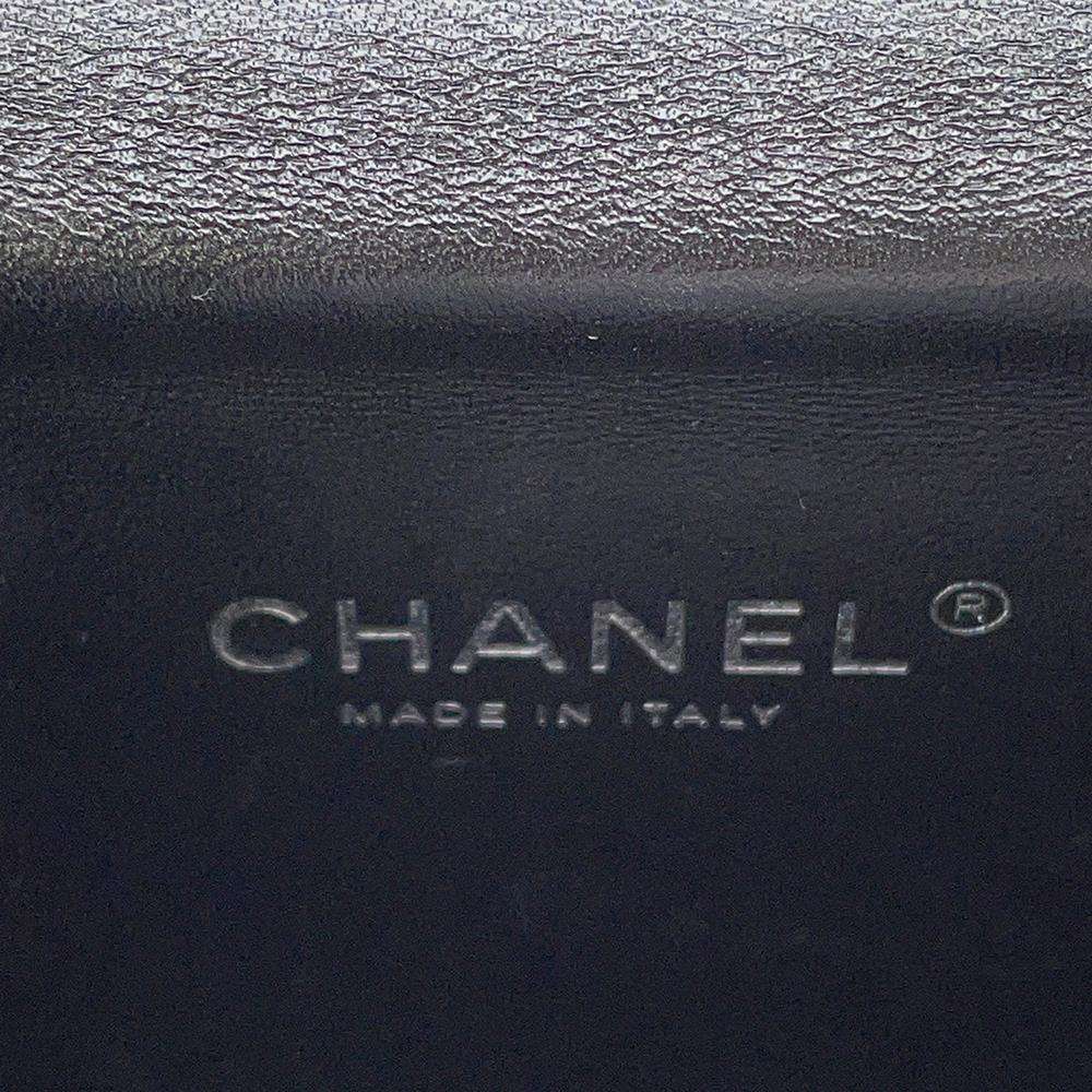 CHANEL Robot ChainShoulder Bag 2017Stainless Steel Black/Multicolor A94647 Plastic Rhinestone