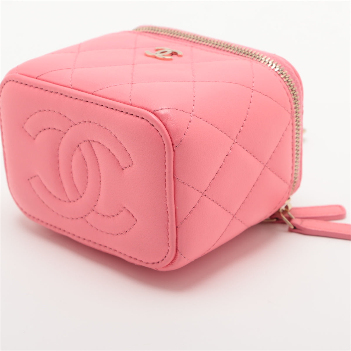 Chanel Matrasse  Chain Shoulder Bag Vanity Pink G  32rd