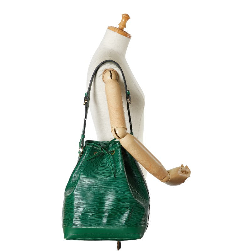 Louis Vuitton Shoulder Bag M44004 Borneo Green Leather  Louis Vuitton