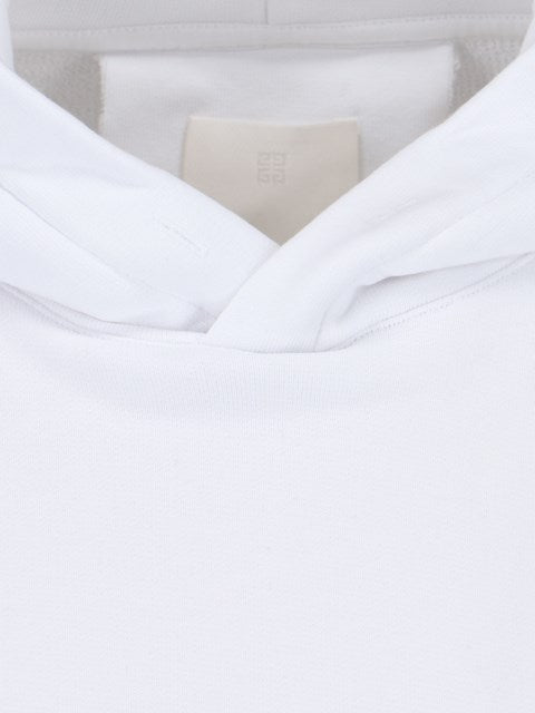 Givenchy Women "Archetype" Cropped Hoodie