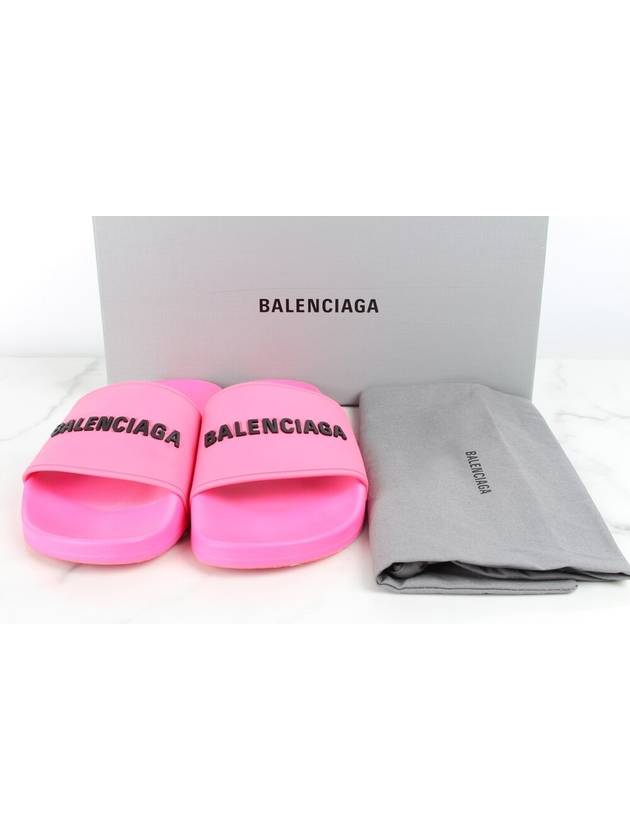 Luxury Balenciaga  logo slippers 37 240