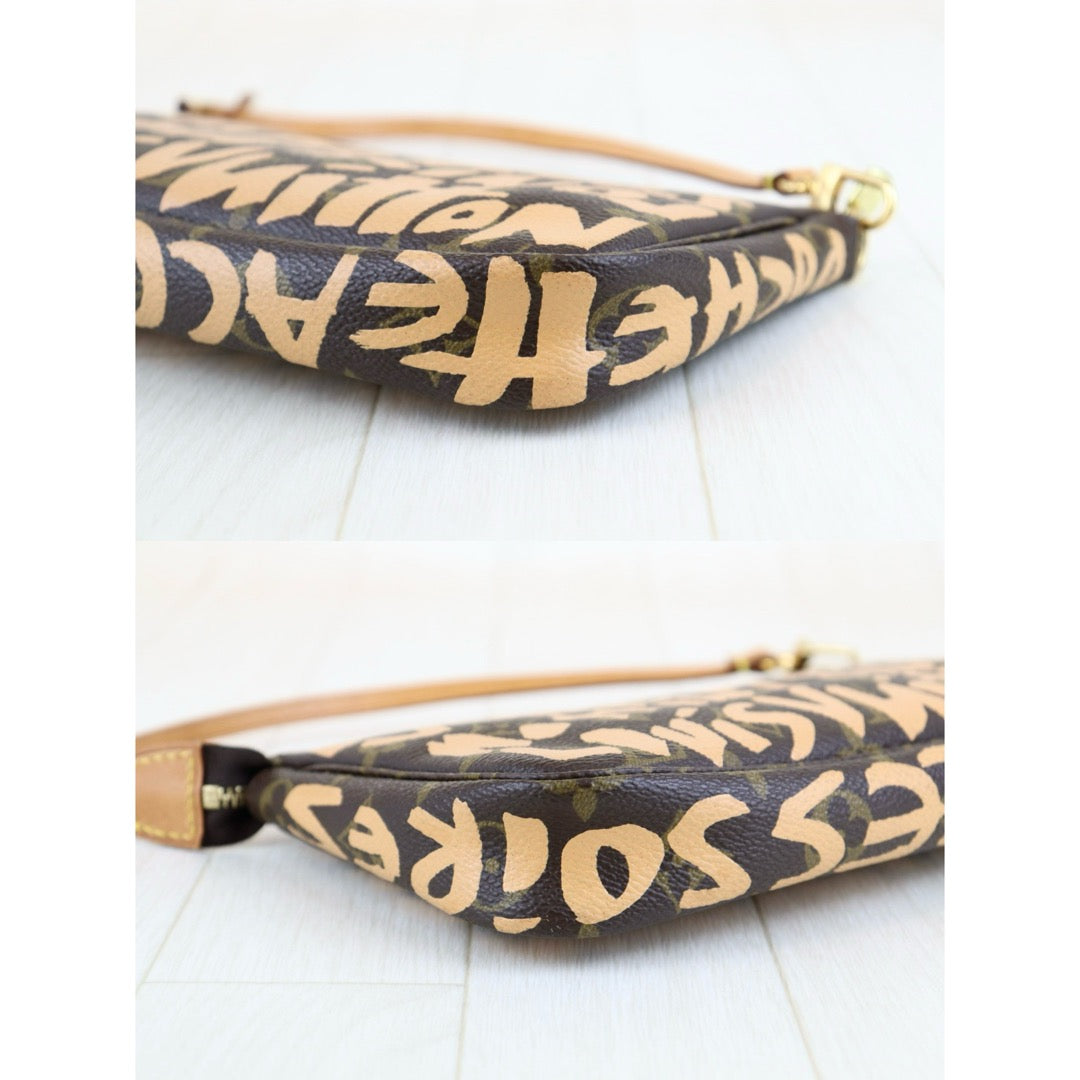 Very Good ( Rank A)｜ LV Spring Summer Collection Monogram Graffiti Pochette Accessoires ｜H24093005