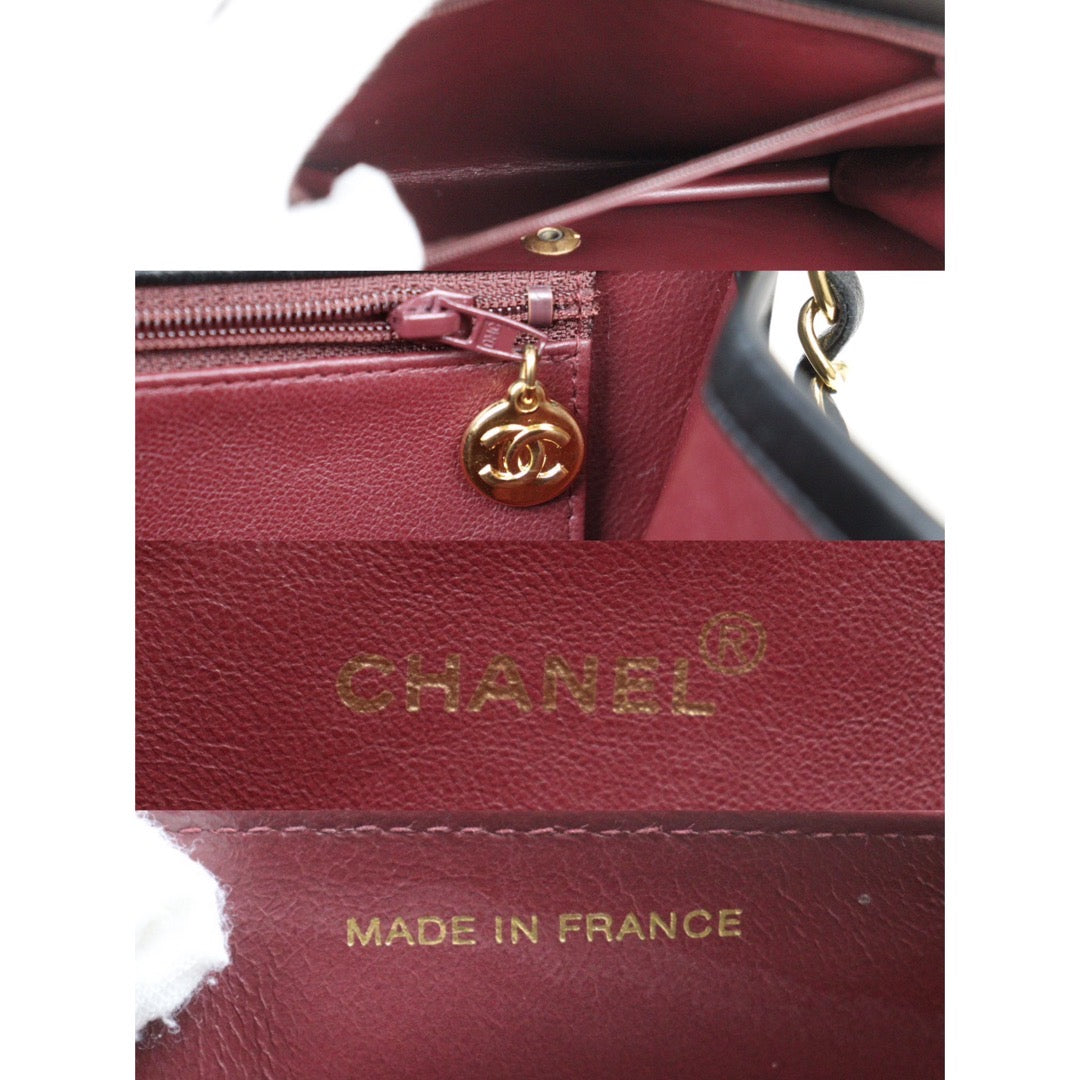 Very Good ( Rank A)｜ CHANEL Matrasse Lamb Skin Chain Bag Made in 1996-1997 Year｜24050627